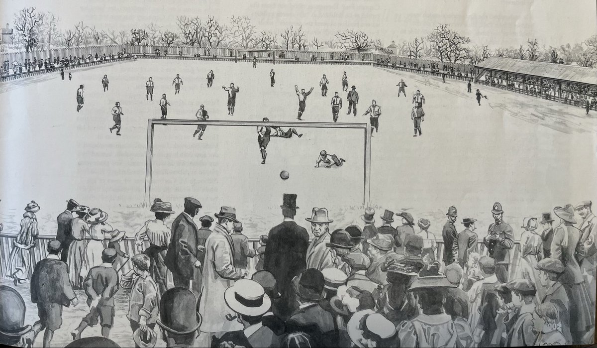 VictorianBoro's tweet photo. Linthorpe Road Ground. 

No known photographs remain of Middlesbrough FC’s home of 2 decades 1880-1903.

This impressive modern day artist’s impression is by #Boro fan Richard Piers Rayner. 

@BoroHistory @boroshirtmuseum @Boro @boro_memories https://t.co/JQZdQSSNI6