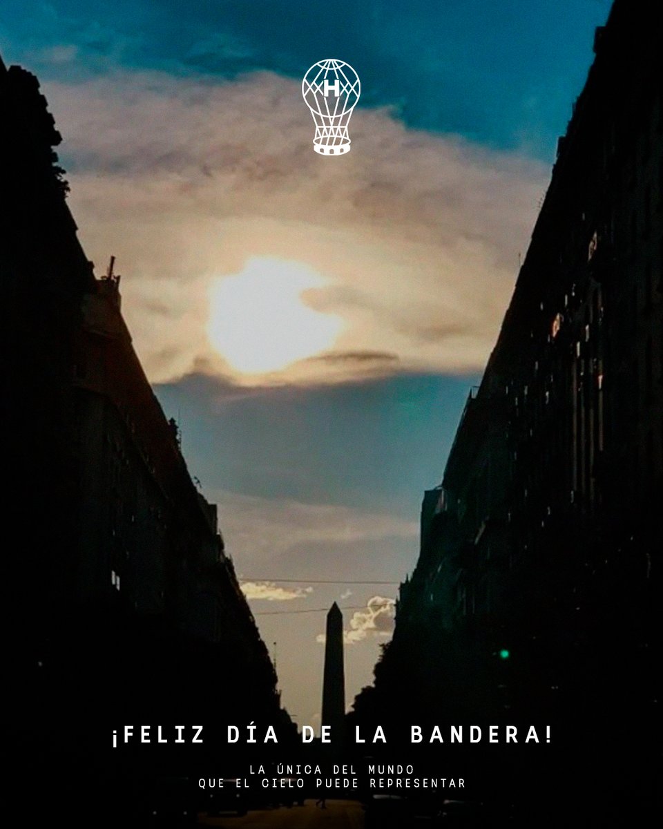 CAHuracan's tweet photo. Feliz Día de la Bandera 🇦🇷🎈 https://t.co/fCYbKJze2J