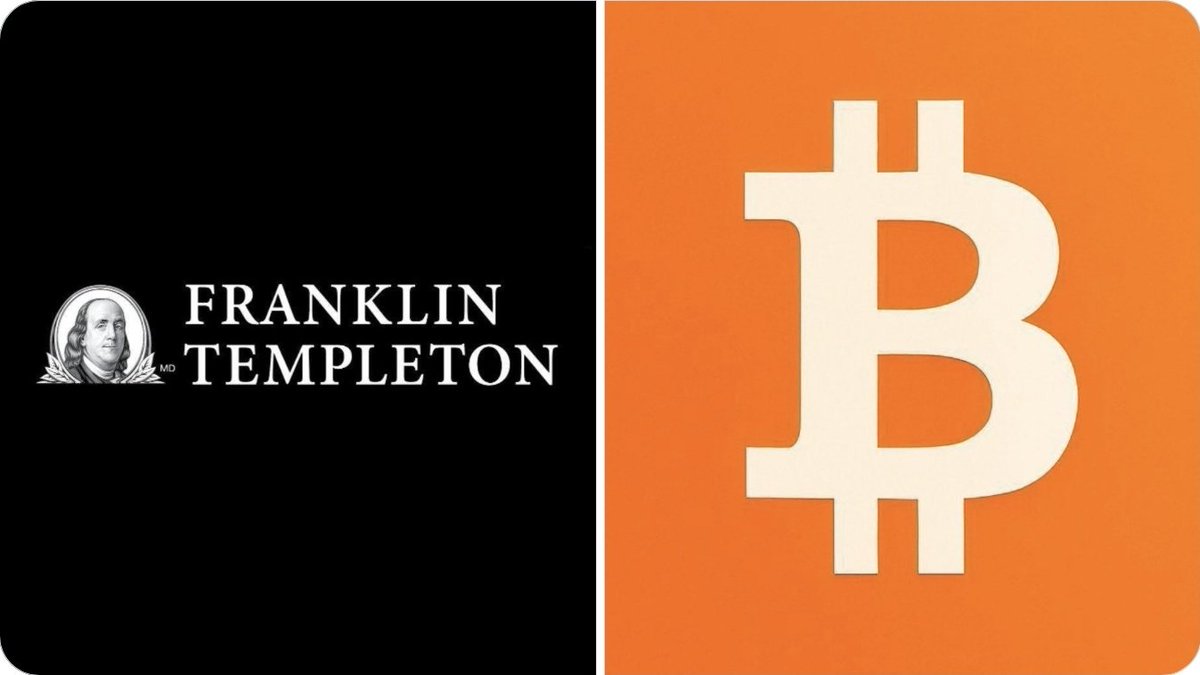 BSCGemsAlert's tweet photo. NEW: Franklin Templeton files hybrid ETFs that turn stock dividends into Bitcoin https://t.co/q4bbZCC9Ox