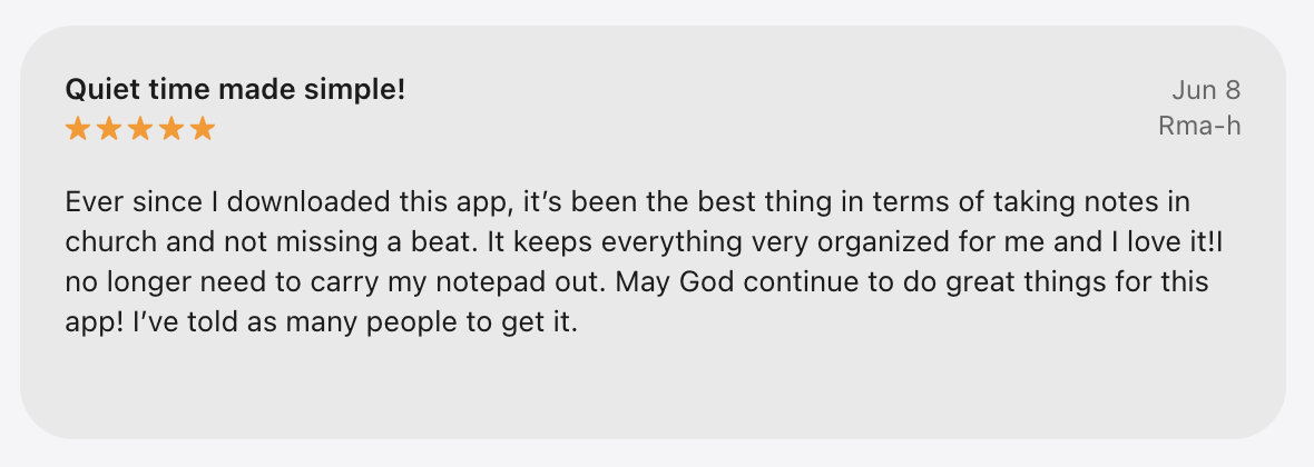 benaiahbarango's tweet photo. ⭐️ Love seeing reviews like this! https://t.co/GXhETa0ZHQ