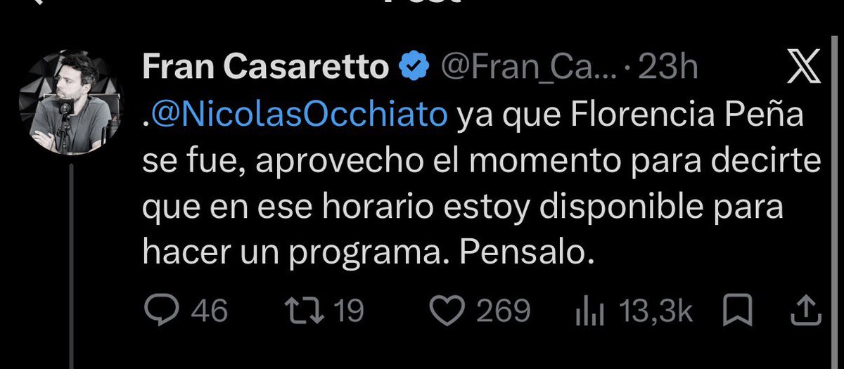 ragnarargy's tweet photo. @Fran_Casaretto_ @Tomasdente Mamita este sujeto https://t.co/fPFn3U1poe