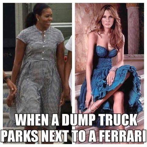 MaryTee10's tweet photo. @EastEndJoe Translation: you can't stand the fact that these butt-ugly greedy harpies can't hold a candle to the elegance and grace of our current--and greatest ever--First Lady. https://t.co/7dHSC9Yihl