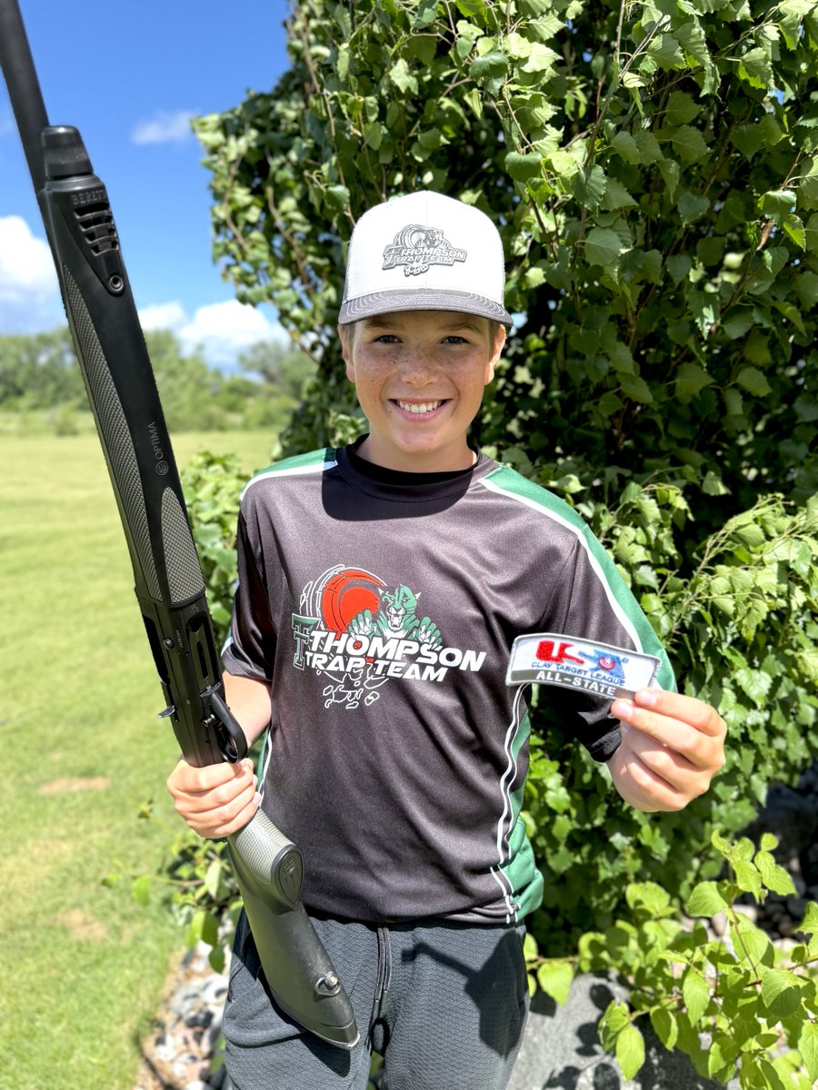 605Hanson's tweet photo. Grandson showing his skills and gaining All-State recognition in clay target league. I know who I’m bringing pheasant hunting next fall! https://t.co/N6SZGcN6WT