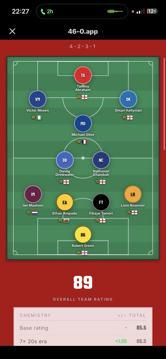 2MickD's tweet photo. @46and0 How about a Chelsea past and present?

(Rosenior has to do because Reece James isn’t there😂) https://t.co/SGRPUKtTFg
