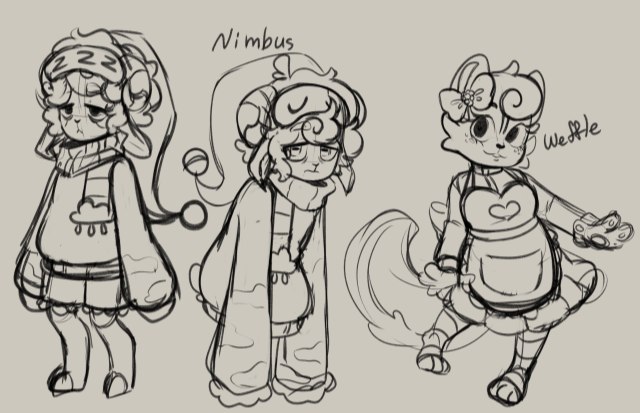 Noirozu's tweet photo. Some #ToonsUniverse doodles https://t.co/lKpc3oh4JK