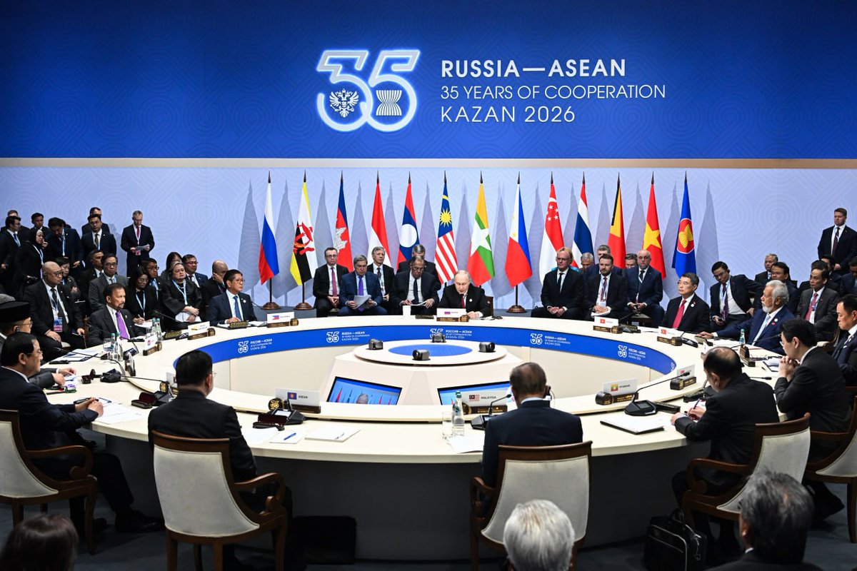 mae_rusia's tweet photo. 🗓 Los días 17-19 de junio, se celebró la Cumbre #RusiaASEAN, dedicada al 3️⃣5️⃣º Aniversario de la cooperación entre Rusia y la Asociación.

🌏 En el evento participaron los máximos líderes y altos representantes de todos los 11 Estados de la ASEAN.

https://t.co/2UG1Twy6S8 https://t.co/gDtL8BNkxv