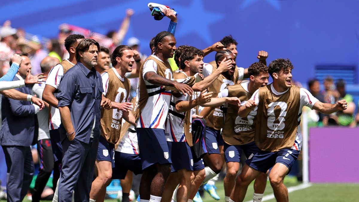 FoxNews's tweet photo. Team USA is through to the knockout stage.

The United States secured its place in the next round of the World Cup with a 2-0 victory over Australia in Seattle on Friday, improving to 2-0 through its first two matches of the tournament.

The Americans have now clinched advancement with a game still left to play in the group stage.

It's the first time since the inaugural World Cup in 1930 that the United States has won back-to-back World Cup games.