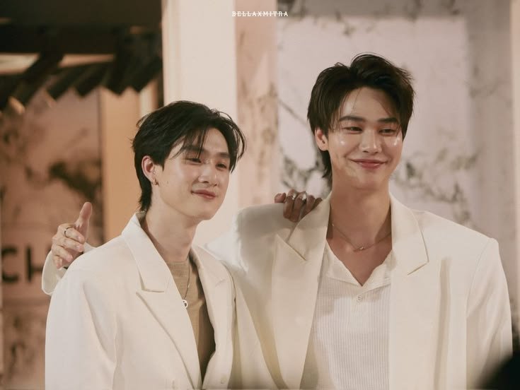 dazedken's tweet photo. DEWTEE STILL SHINING
#WithDewTeeAlways

a love letter for my dearest @dew_jsu @vitheepanich 💌🤍

i still remember the first show you were in last year, it was such a exciting experience and made me thinking for months, 'can they really meet in a project together?'. and exactly 207 days ago, mr.kill happened. i was all over the moon, everyday feels better and i keep watching the trailer even until now, every single day.

the fact is, i fall for your charms. i love both of your smiles, the way you act around each other and everything about you two. day by day, it's just getting big and bigger. and that's why i wanted you to know that i will follow every step you choose, i will support every place you want to be and i will be there walking behind you on a path you are in.

of course there wouldn't be always happiness. there would be a day where we're sad, angry, happy and anything, but i think i would be fine as long as with you guys. i will try to be a better person while at it i can be someone you can be proud of. so there is a small request i would like to say, please don't give up before we can meet okay? always be together for a long long time, be it as work partners, friends or anything you want

i really really love both of you. may God brings you more happiness in the future 🤍