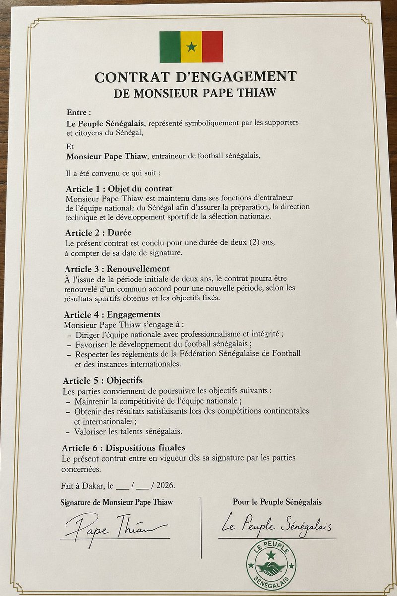 LeBilanSn's tweet photo. @Noo_IDcard @Mamadou44342366 L’état peut aller se faire foutre avec son contrat !!! https://t.co/yr2CNzQZAz