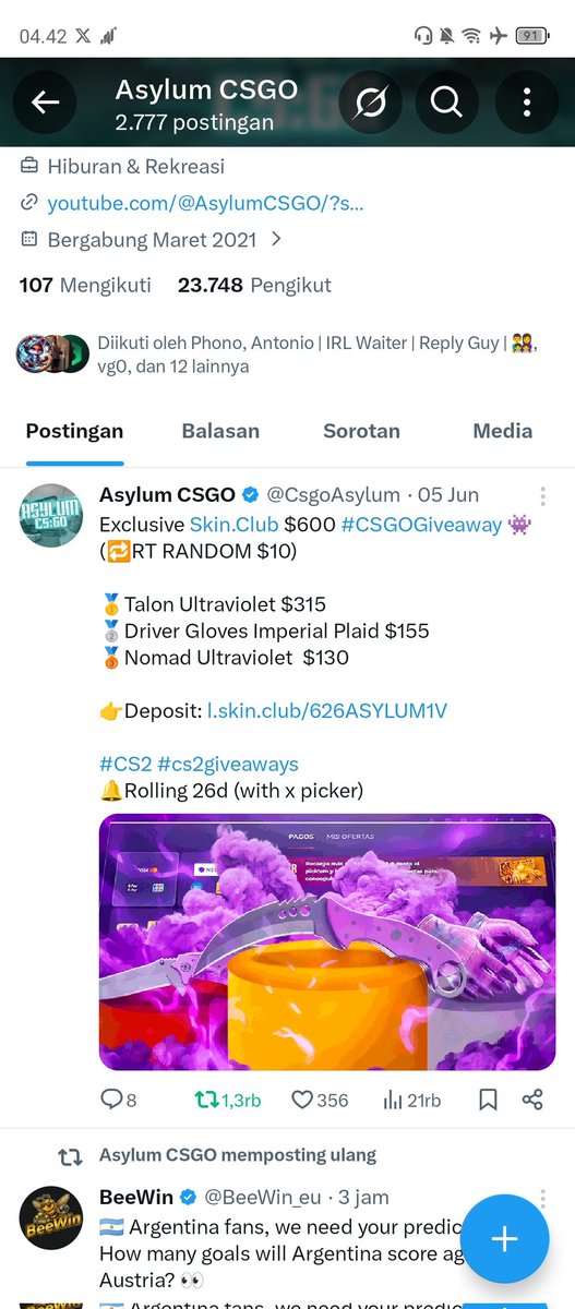 Dion tweet media