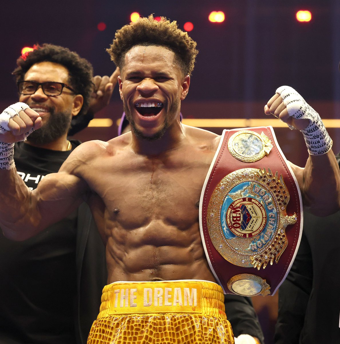 DevonWebstarNSG's tweet photo. At this point @Realdevinhaney is the new #FaceOfBoxing. He’s got @ShakurStevenson, @KeyshawnDavis38, @HeIsRichardson, calling his name &amp; refusing to fight eachother, @SignUp4KOs ducking a unification with him, @TeofimoLopez won’t mention him, &amp; @RyanGarcia won’t fight without 💉 https://t.co/vaA3zpwZSv