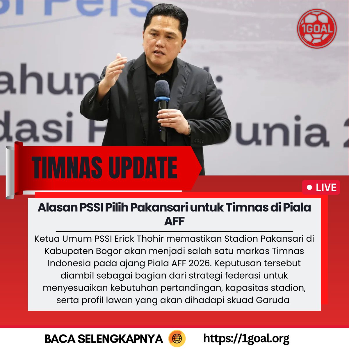 timnassidn's tweet photo. Berita Jumat - Alasan PSSI Pilih Pakansari untuk Timnas di Piala AFF

Ringkasan: https://t.co/mNv3ppszuB

https://t.co/ZKyC7NJ5nD https://t.co/mXgP29lmP0
