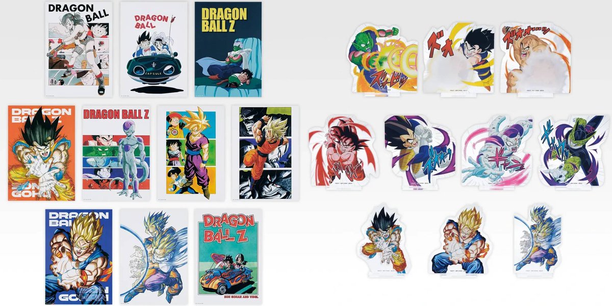 guernicass4's tweet photo. 一番くじ ドラゴンボール スペクタクルバトル

7月11日発売予定
1回800円

A賞 孫悟空 BURSTANT

B賞 孫悟飯 MASTERLISE

C賞 ピッコロ MASTERLISE

D賞 ベジータ MASTERLISE

E賞 孫悟空&孫悟飯フィギュア

F賞 フィギュアマグネット

G賞 メタルプレート

H賞 ポスターコレクション

I賞 ダイカットアクリルスタンド

ラストワン賞 超サイヤ人孫悟空 BURSTANT

https://t.co/VqycXynl3f
