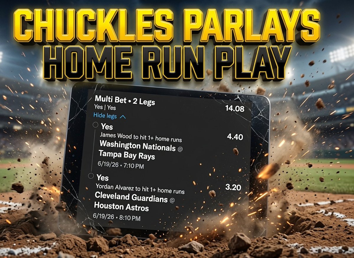 ChucklesParlays's tweet photo. One Super Chalk &amp; One Longshot For Tonight's Free Home Run Plays 🫡

1️⃣ - 2 Leg Super Chalk Home Run Play 🚀
 
2️⃣ - 2 Leg Longshot Home Run Play 🚀 

📋 - Home Run Plays Created Using My Home Run List &amp; #KraftedWithKasper https://t.co/EBKo55Se8O