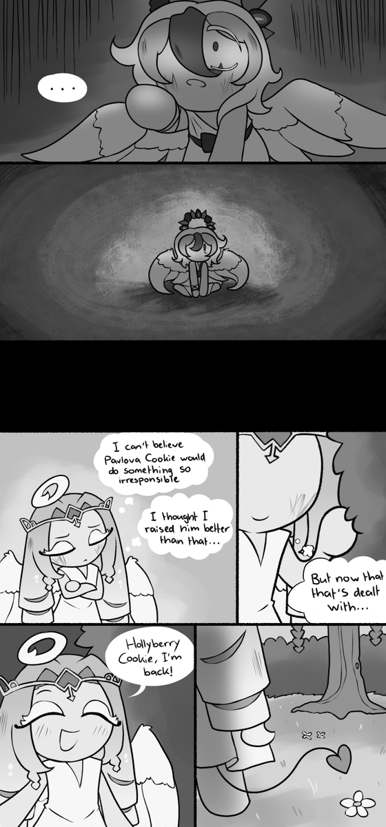 TheSparkledash's tweet photo. Fallen Ancients AU [Glass Half Empty, page 17-18]

Pavlova's gonna be stuck in the time-out box for a while...

#cookierun #cookierunkingdom #eternalsugarcookie #pavlovacookie https://t.co/uZZOliPc9O