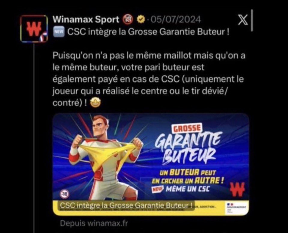 palmbeachpeete's tweet photo. @WinamaxSport Bonjour Winamax, on joue selon vos règles alors il faut que vous les respectiez aussi, ne gâchez pas le plaisir de vos joueurs pendant la coupe du monde, payez Balogun. https://t.co/UEPEvJxeic