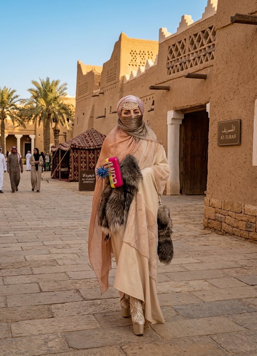 croma116's tweet photo. من تمشيتي امس بالدرعيه 
طبعاً كل شوي احد يوقفني يحسبني اجنبيه ههههههههههههههه https://t.co/VuarMejmaI