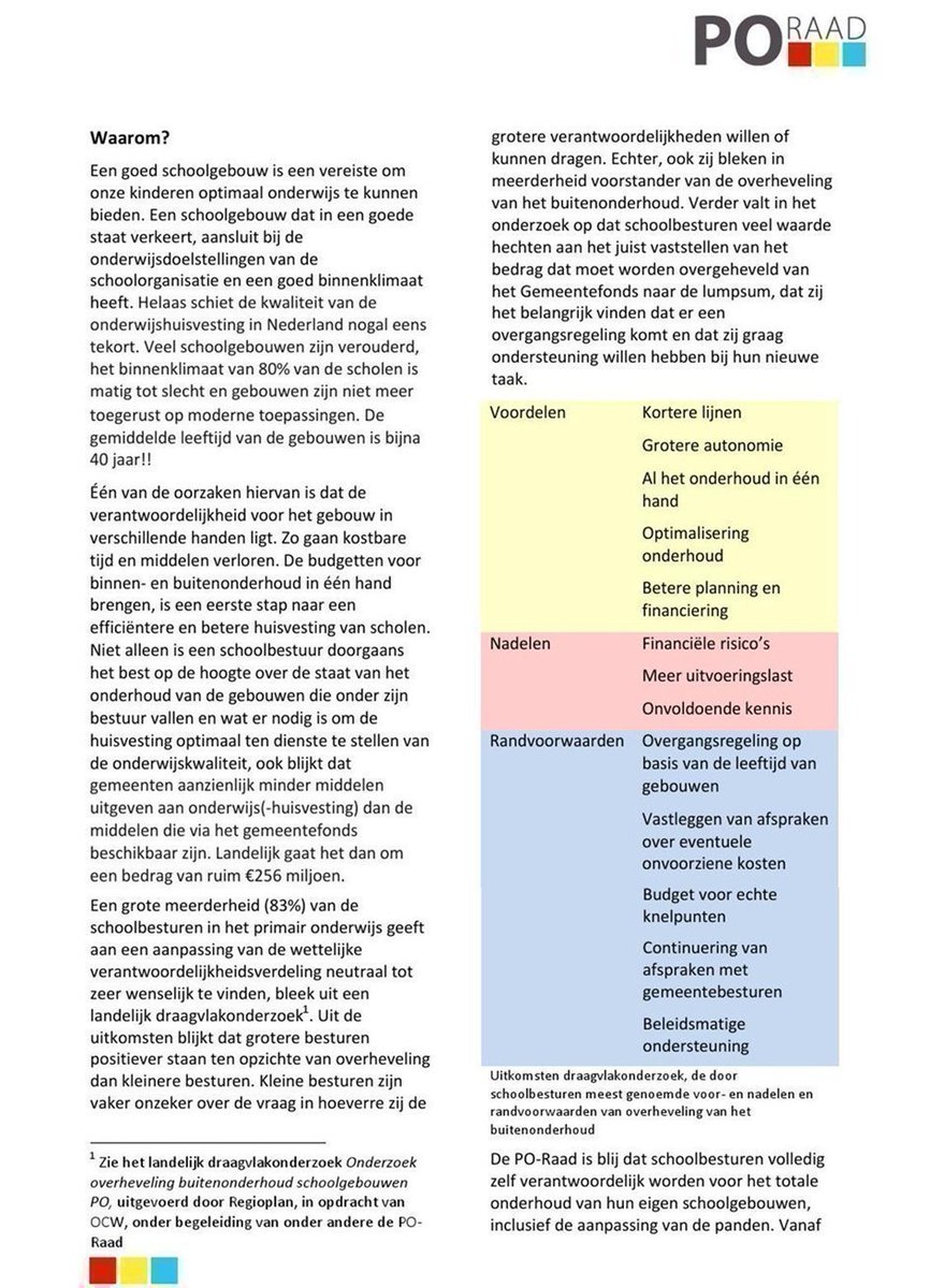 Oudersjdg10's tweet photo. @co2indicator @NUnl Wat zal het werkelijke grotere probleem zijn?
Besturen ontvangen immers sinds 2015 structureel de miljoenen die gemeenten eerder ontvingen voor onderhoud en aanpassing.
Oudere schoolgebouwen zijn prima te renoveren en aan te passen.
Als het geld ook daaraan besteed wordt! https://t.co/9vkwNemoh4