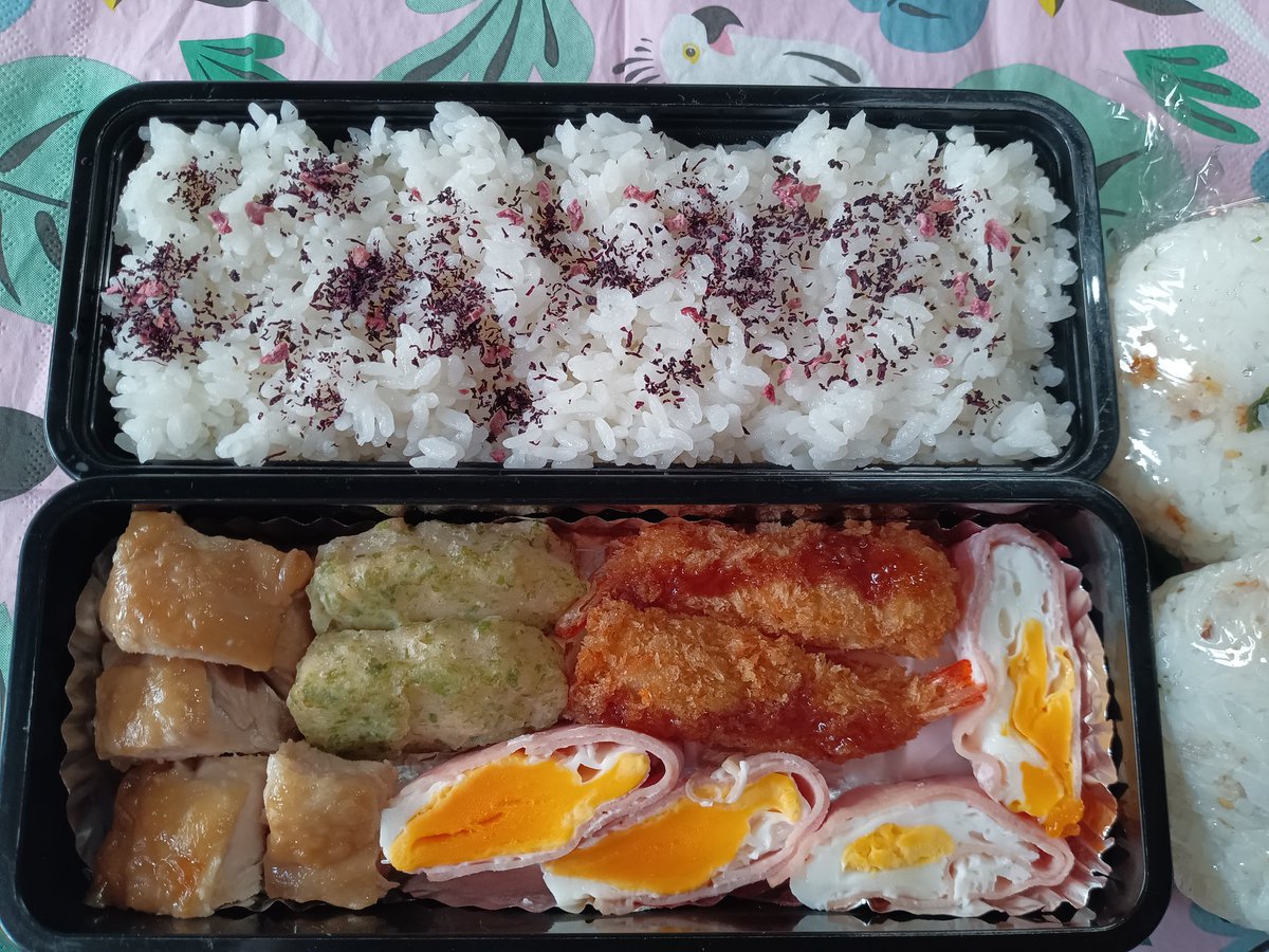 6123Debut's tweet photo. 2026.6.19　長男お弁当432日目

#お弁当
#お弁当記録 
#男子弁当 https://t.co/ZLPzpWvWUd