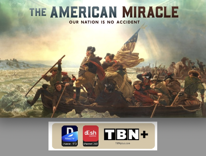 AmMiracleMovie's tweet photo. Nationwide TV Premiere on TBN. Our film on God’s providence in the forming of America is set for a nationwide TV premiere! The American Miracle: Our Nation Is No Accident will be on TBN July 3rd. Read more... https://t.co/oLCSH4ObQY
#AmericanMiracleMovie #TBN https://t.co/jHUUknkDkI