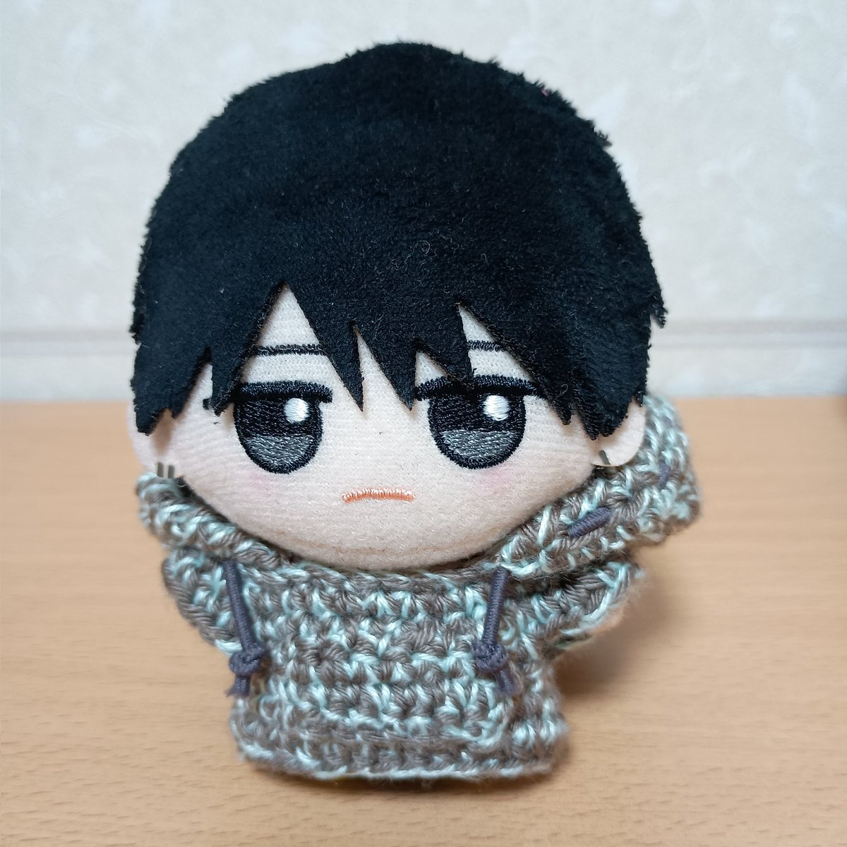 kkytkam's tweet photo. 暑いて。。
の声が聞こえてきそうやけど、季節は忘れてください🙂‍↕️

むふっ♡
だは♡

参考動画
ぬいふくチャンネルさま
ありがとうございます!

#兄貴の友達
#高良くんと天城くん
#編み物 https://t.co/82lz2TVKMy