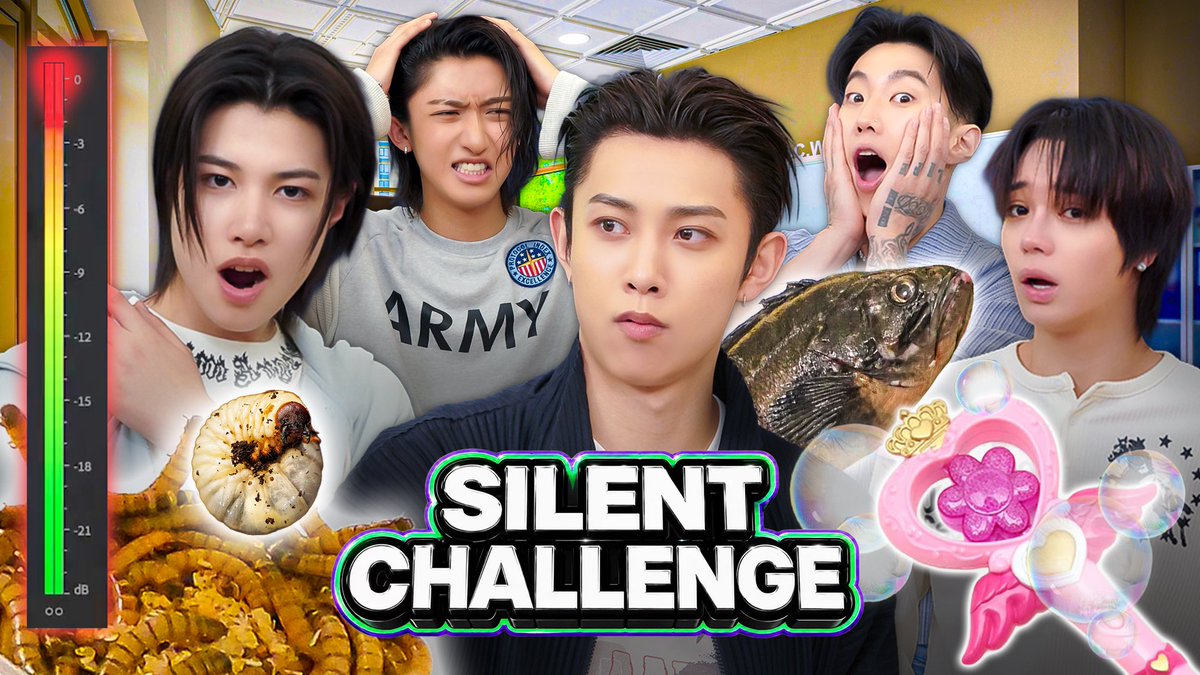 thedivestudios's tweet photo. [#SILENTCHALLENGE]
DIVE’s SILENT CHALLENGE is back. Jay Park steps in as host, putting LNGSHOT to the test with one simple rule: stay SILENT no matter what 🤫
Sounds easy? Think again. From bugs to fish… things spiral fast. Who’s holding it together, and who’s cracking first? 👀

Watch it all go down NOW
🤐 https://t.co/l2kYS6DNZ2

#JayPark #LNGSHOT #SILENTCHALLENGE #박재범 #롱샷 #DIVEStudios #MOYA
#OHYUL #RYUL #WOOJIN #LOUIS #오율 #률 #우진 #루이