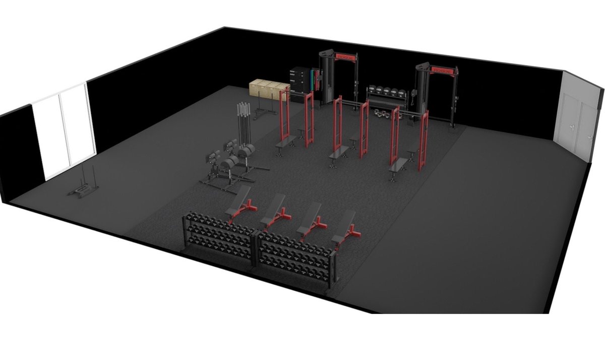 VeloXBaseballCo's tweet photo. BUILDING SOMETHING DIFFERENT.

Every detail has a purpose.

These are the first renderings of the VeloX Performance Gym—designed specifically for baseball athletes who are serious about getting stronger, moving better, and throwing harder.

#BuiltByVeloX https://t.co/nLpiNuBRcx