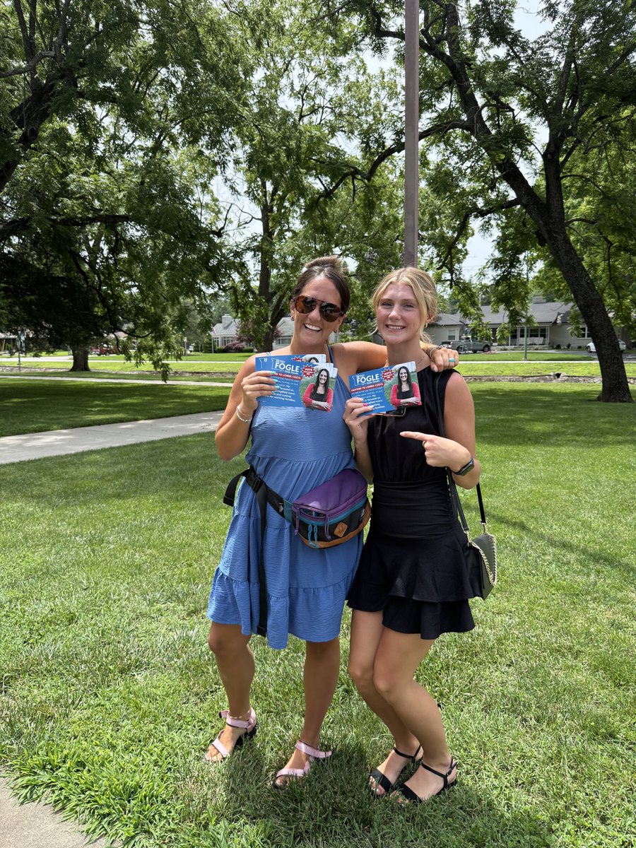 Fogle4MO's tweet photo. We had a great time knocking doors today in the Queen City and enjoyed taking a break to cheer Team USA on to victory 🇺🇸🇺🇸🇺🇸 https://t.co/H3T196nxlx