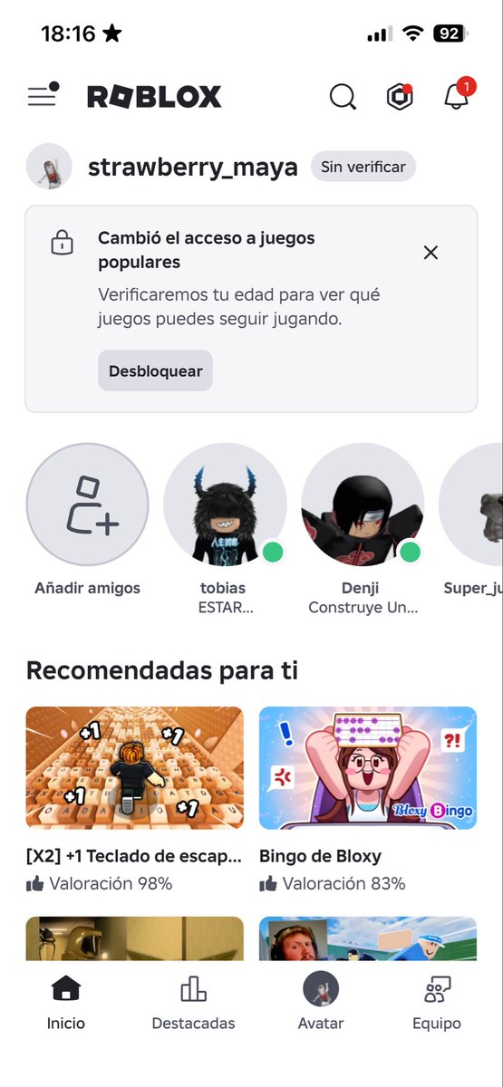luvlymaiya's tweet photo. NOSABEEEENNMUTIS YNOMUTISS RECUPERÉ MI CUENTA DE ROBLOX DESPUÉS DE 20milquejas 50milintentos!!!!!!!!!!! https://t.co/uCAKKlk9UT