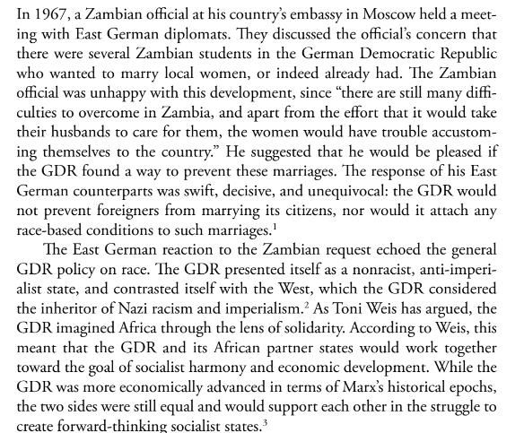 stormerino's tweet photo. @MountainGenera Meanwhile in the DDR: racemixxing protested by black Africans. https://t.co/eW9JFKVpSV