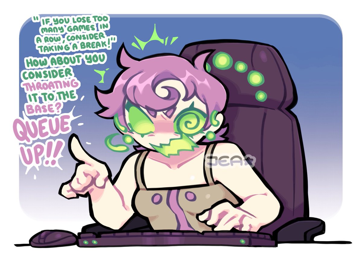 jea_yagi's tweet photo. Sima Spiritomb appreciation post because i havent been able to draw much of her lately
My silly gamer ghost gal https://t.co/HNVAMe7jUS