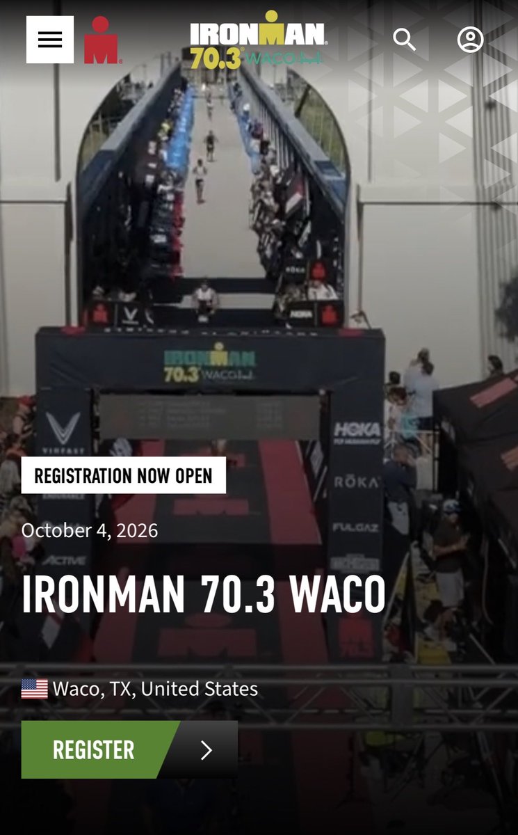 DrTiffanySpicer's tweet photo. So today I did a little thing! Registered for the Ironman Waco 70.3! This training has been intense but I’m better for it! First up TriWaco triathlon next Sunday 6.28.26 #WeCanDoHardThings #InspireExcellence https://t.co/v05jHjpzEX