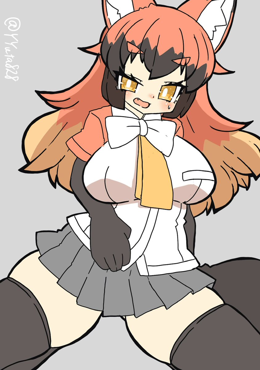 YYuta828's tweet photo. 久しぶりにアカギツネ
(けものフレンズ) https://t.co/q07jBRub7z