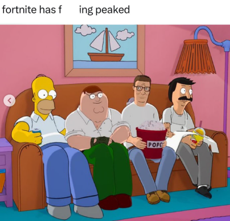 ObserverOfInfo's tweet photo. @XrnNext Lmao, that's the intention. It's always funny to me seeing different people's "oh ANYTHING can be in Fortnite moment" https://t.co/8Z6vWBnjAh