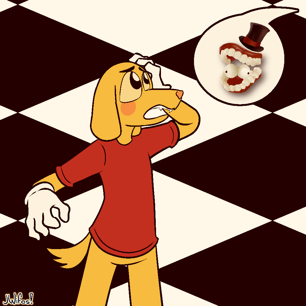 RealJWifos's tweet photo. Day 170!
"Scratch"
TADC's last episode is being premiered on YT right now, drew this to celebrate that.
-JWifos! 🦊

[ #JWifosDrawdyssey26 | #JWifos | #furry | #furryart | #furryartist | #digitalart | #TheAmazingDigitalCircus | #TADC ] https://t.co/4jqcTNSXuY