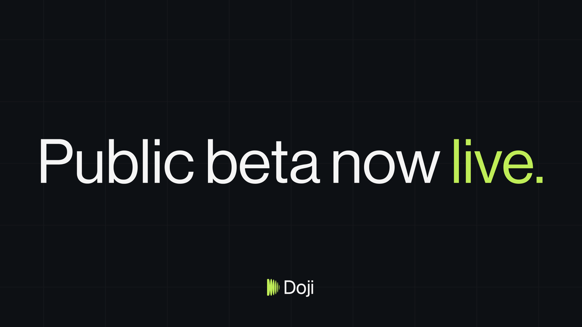 dojibet's tweet photo. The better way to trade what happens next.   

Public beta is now live. https://t.co/d53g1kHXnQ