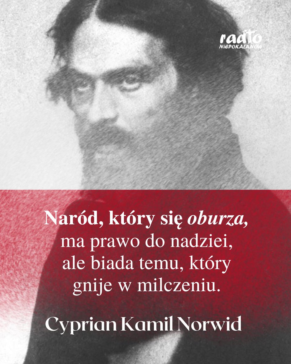 Rd_Niepokalanow's tweet photo. #Norwid: „Ojczyzna to wielki zbiorowy obowiązek”
#Prawda #Prawdahistoryczna #Ojczyzna #Naród #Szacunek #Honor #BógHonorOjczyzna https://t.co/NLeqs5CAtz