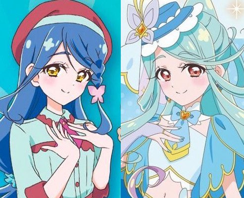 森亜るるか 帆羽くれあ(キュアアルカナ・シャドウ キュアエクレール!?) tweet media