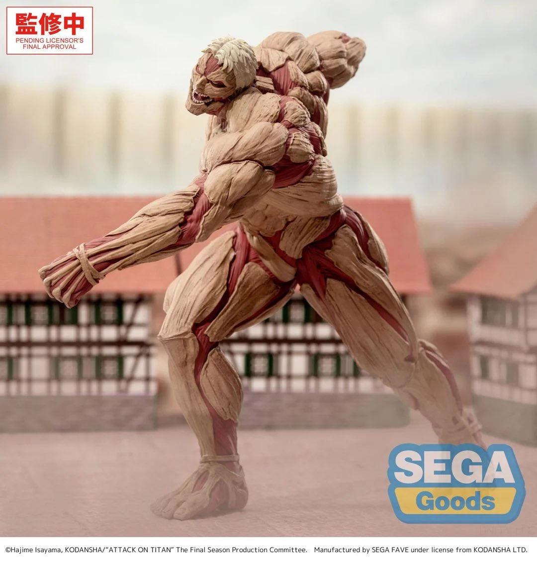 2026年12月発売最新プライズ 進撃の巨人 GigantiX ‐ライナー・ブラウン