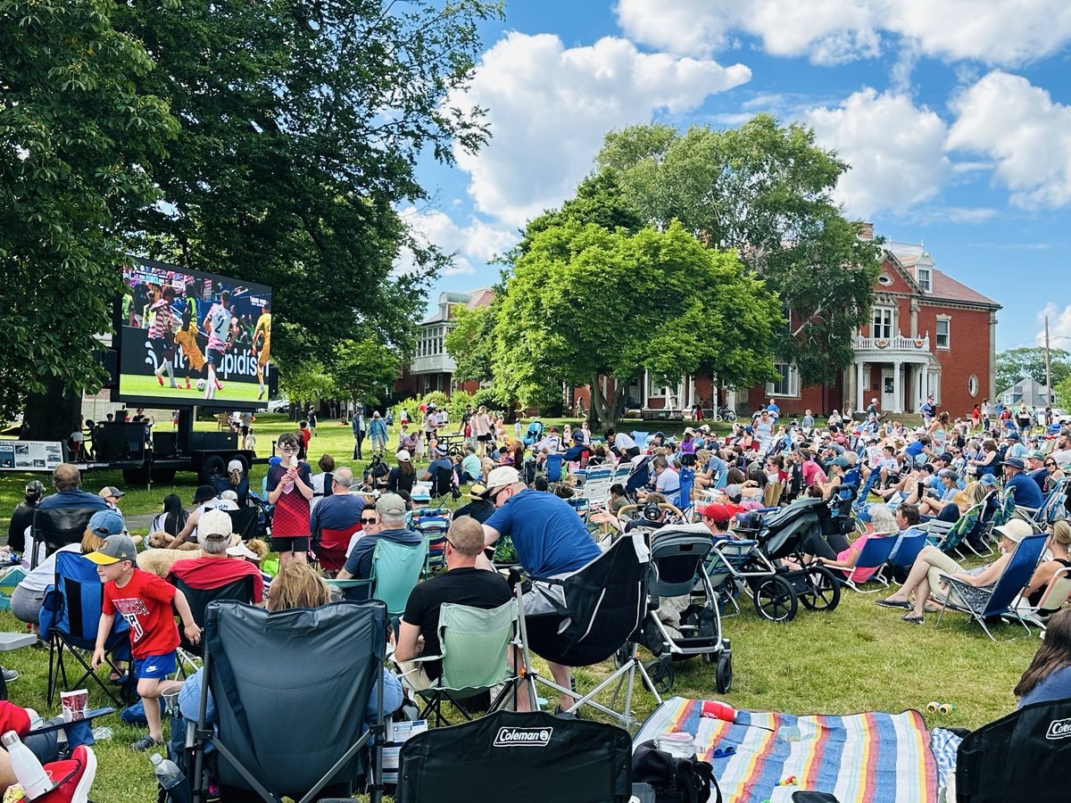 fogbuster's tweet photo. US v Australia watch party in Swampscott, MA today. These are the kind of days that make New Englanders forget we had 60 inches of snow and one of the coldest winters in decades. ☀️⚽️

#NorthShoreMA #Swampscott #NewEnglandSummer https://t.co/oi1gSBdjau