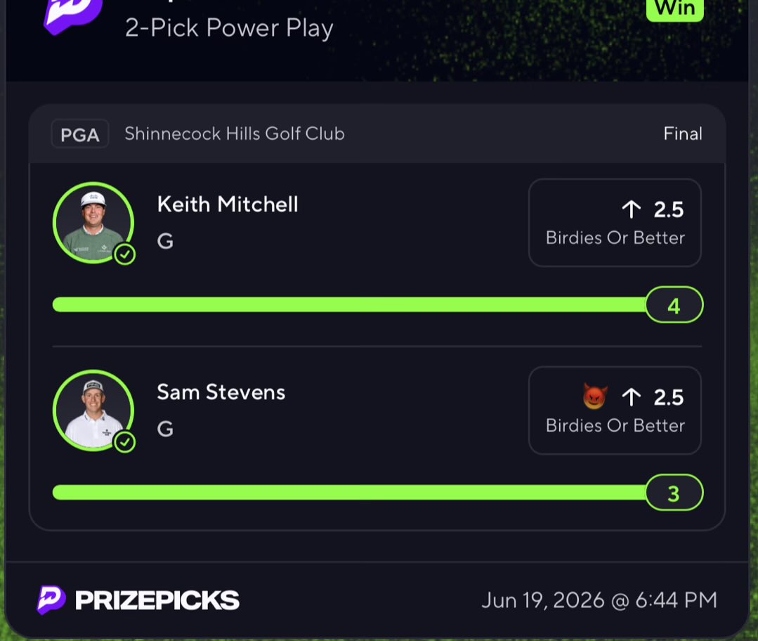 _DavidMcCarthy_'s tweet photo. #PrizePicks #PrizePicksNewYork #PGA #PGATour #Golf #GolfPicks #GolfProps #GolfTwitter #Gambling𝕏 #GamblingTwitter #GamblingCommunity https://t.co/3olrtuE3Eg
