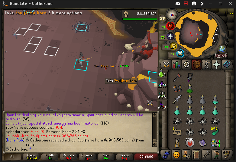 JustGangplank's tweet photo. Soulflame horn #5 969 KC.. Sad https://t.co/TGm59N4e1y