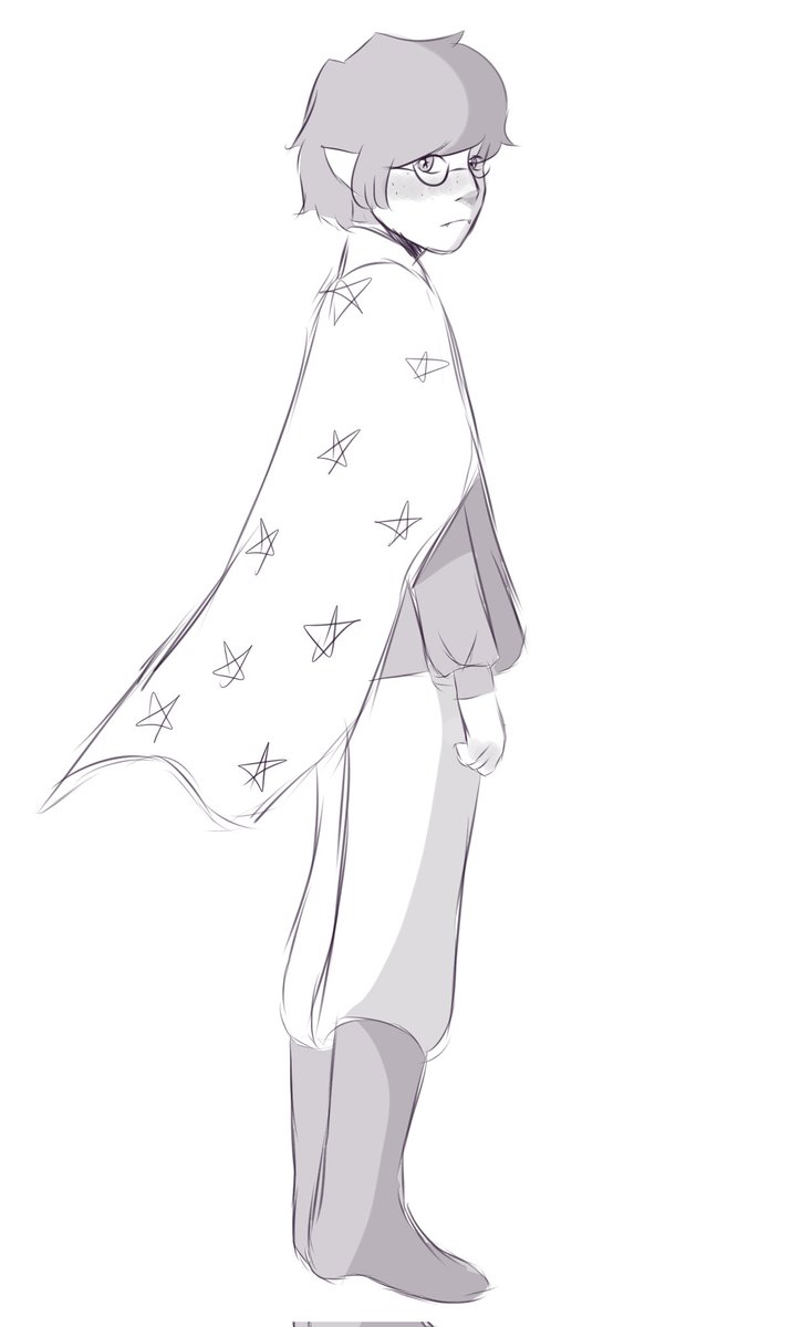 Dexi_sans's tweet photo. A sketch of my wizard baby that I love so much https://t.co/VbcB7idUPn