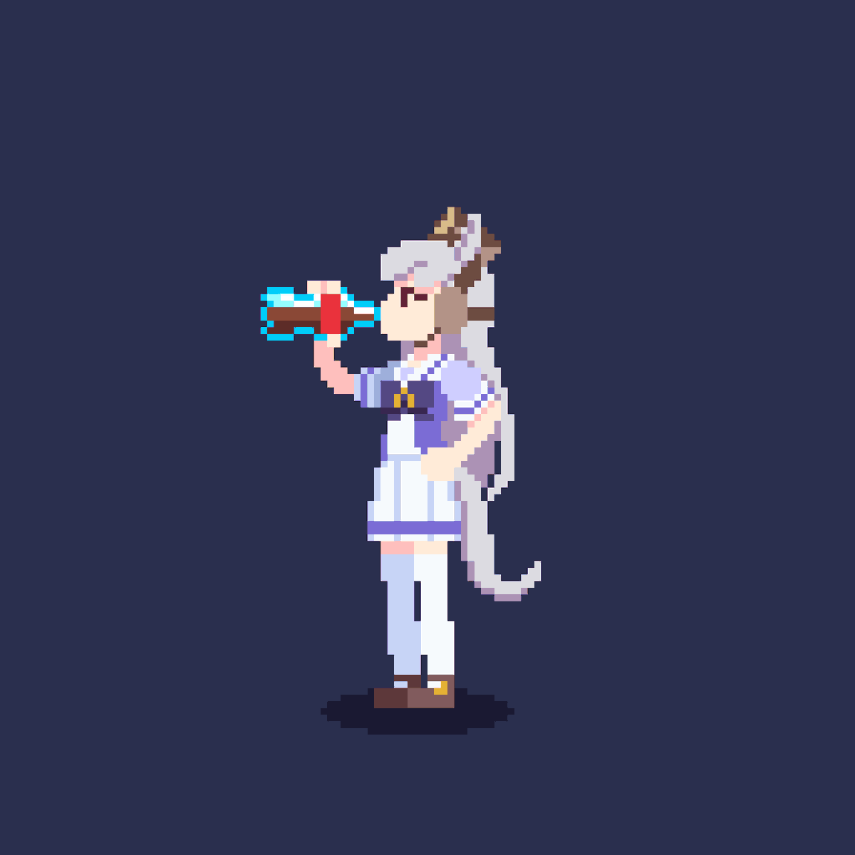 labakatei's tweet photo. refrigerante
#umamusume #pixelart https://t.co/ozDYKs0IzV
