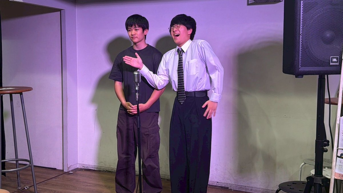 Doho_coper's tweet photo. 🌟終演🌟

先日開催された、コペル1.2年生ライブ『テン！ドウセツ』が無事終演致しました！！

今回は初登場となる1年生コンビが出演し、漫才やコントを披露しました‼️

ご来場いただいた皆様、ありがとうございました！！🤲✨ https://t.co/NzxKXdKuSw