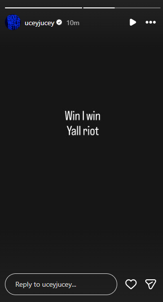 wrestle_sd's tweet photo. Jey Uso's message on Instagram before SmackDown: https://t.co/Dvi4LcEMek