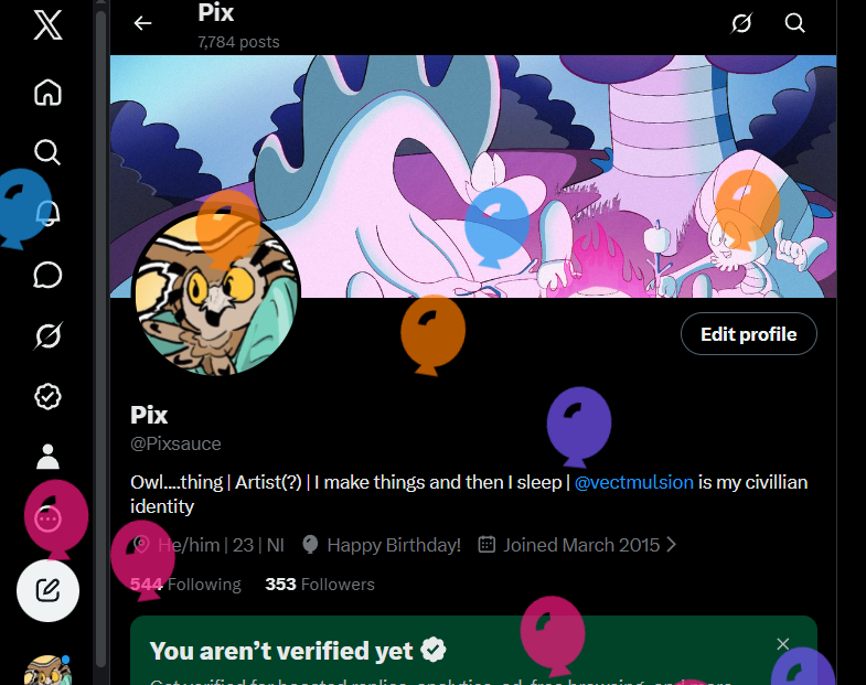Pixsauce's tweet photo. it's birthing day https://t.co/5shPkg4iT2