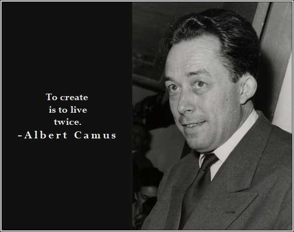 walterhpierce2's tweet photo. This text from Albert Camus  I have placed into my A) Importance of Creativity category.  To study more quote-posters illustrating this topic go to: https://t.co/Wwrh6GoqL2 https://t.co/f89us7ruEo