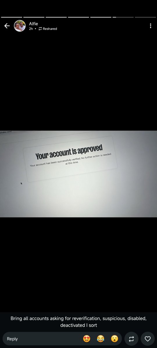KNicodema's tweet photo. Handshake AI is a well paying anytime job 😊 
You can earn up to 500$ after every 72 hours 🤑 
DM if you need to secure an account https://t.co/pLTTxMxd6E