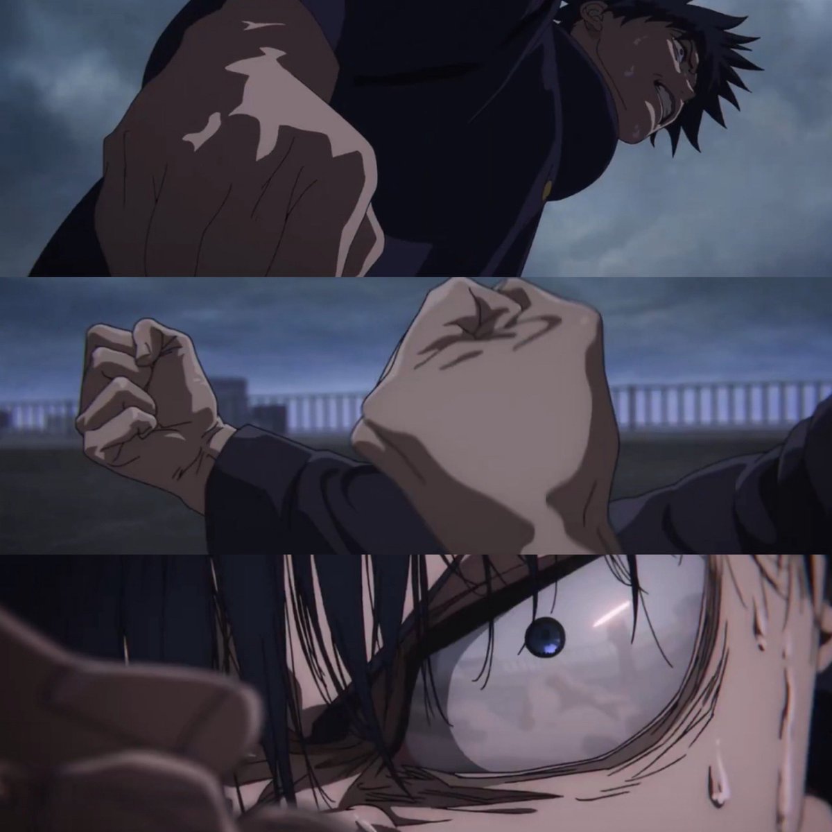 nadiestaqui_524's tweet photo. Cuando los haters de Megumi hablen y digan que Megumi no luchó, RECUERDEN que Sukuna tuvo que:

-matar a Tsumiki que estaba poseída por Yorozu para hundirlo en la culpa y el dolor,
-someterlo a un baño maldito para doblegar su alma, 
-hacerle daño a sus amigos,
-matar a Satoru…

Cuando Megumi siempre estuvo dispuesto a morir por salvar a cualquiera de ellos 💔